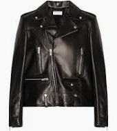 Áo biker da Saint Laurent nam đen